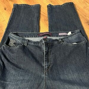 Gloria Vanderbilt Dark Gray Amanda Jeans